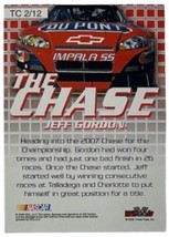 2008 Wheels High Gear The Chase #TC2 Jeff Gordon - £4.00 GBP