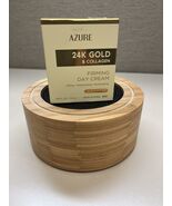 AZURE 24K Gold &amp; Collagen Firming Day Cream Illuminating &amp; Lifting Moist... - $272.26 MXN