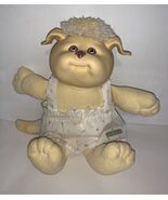 17” Vintage Cabbage Patch Koosa Yellow Dog Plush Doll 1983 CPK Puppy Wit... - $19.49