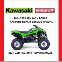 Kawasaki KFX700 V Force 2004-2009 Factory Service Repair Manual - £15.69 GBP