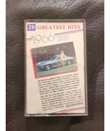 20 Greatest Hits 1966 / Various Original Artists Cassette Vintage Used - £9.70 GBP