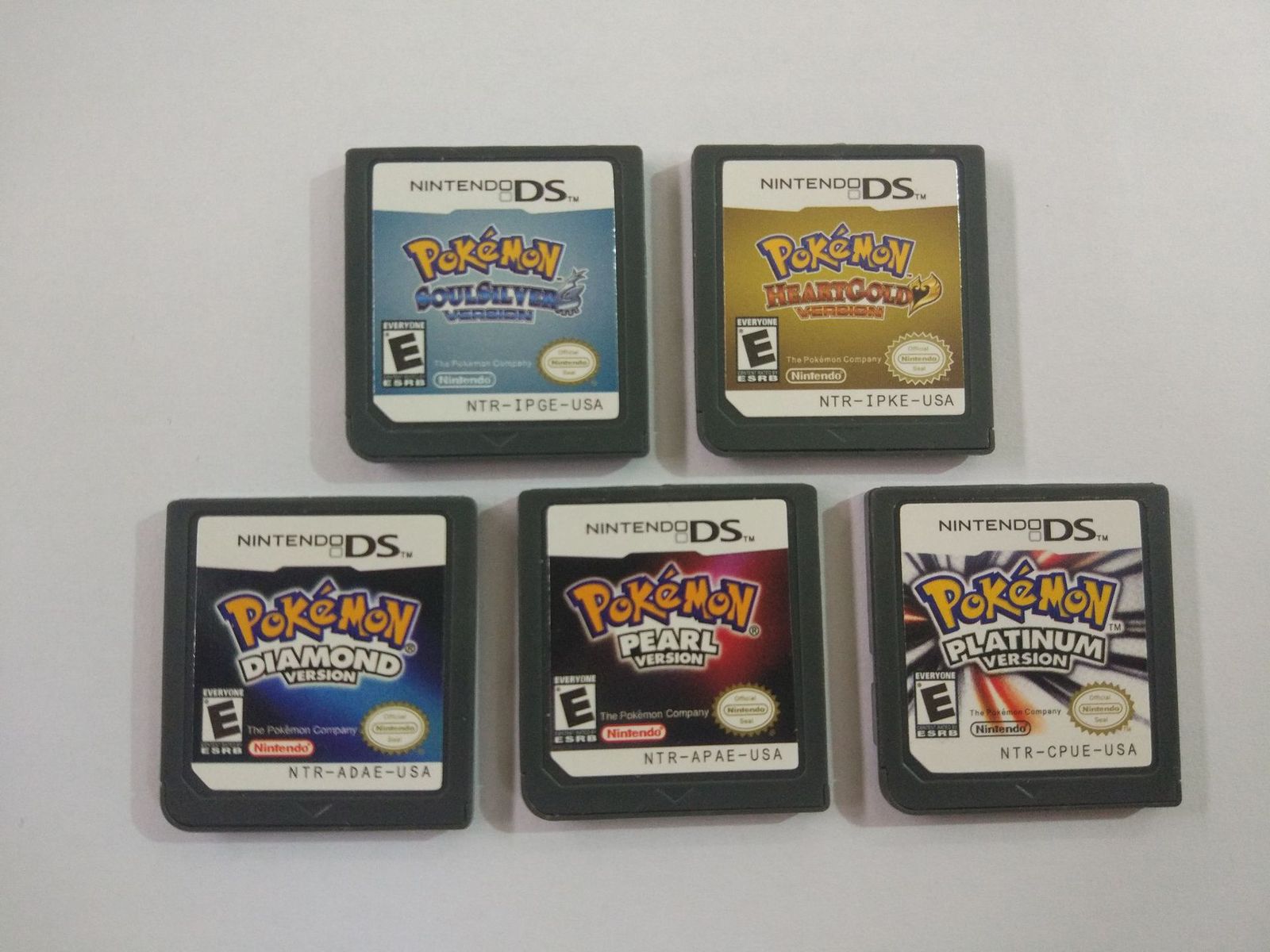Pokemon Platinum Diamond Pearl HeartGold SoulSilver
