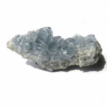 Natural Sky Blue Celestite Crystals  Madagascar   cel196 56.3 g - £11.88 GBP