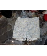 Janie and Jack Blue/Yellow/White Tweed Shorts Size 18-24 Months Girl&#39;s - $23.37 CAD