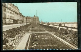 Vintage Postcard Grand Parade &amp; Gardens Eastbourne Sussex England 1908 Cancel - £11.83 GBP