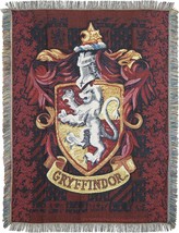 Gryffindor Shield 48 X 60-Inch Northwest Woven Tapestry Throw Blanket. - $35.98