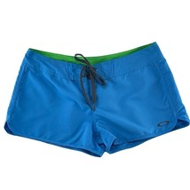 OAKLEY HYDRO-FUSE Shorts Utility Performance Stretch Women&#39;s Size M Blue... - £11.28 GBP