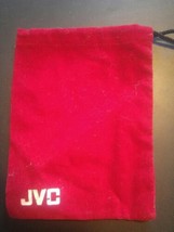 Vintage 6.25x4.5 Red JVC Pouch Drawstring - £7.55 GBP