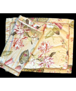 Noble Excellence Pillow Shams Set 2 Standard Braemore Petal Burst Floral... - $24.47