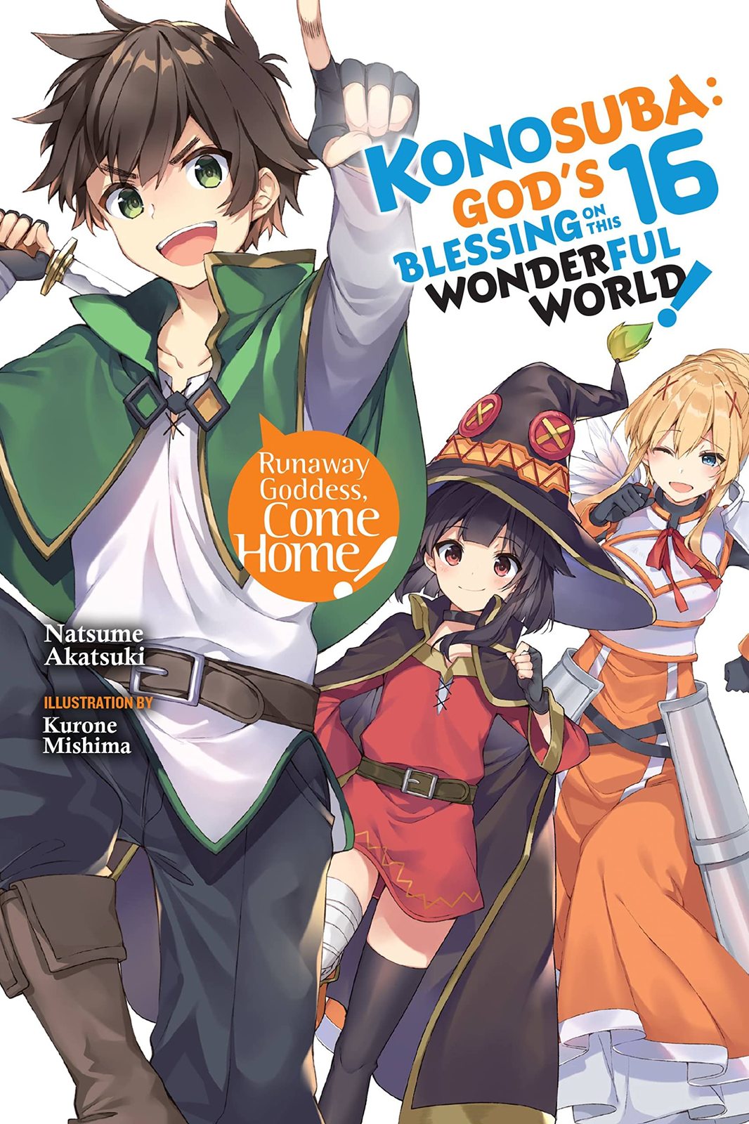 Konosuba: God&#39;s Blessing on This Wonderful World!, Vol. 16 (light novel)... - $8.86