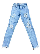 Levi’s  Sz 26 Womens 721 High Rise Skinny Distressed Jeans Light Wash  - $24.26
