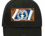 Northern Marianas Flag Scroll Novelty Black Mesh License Plate Hat - $26.09