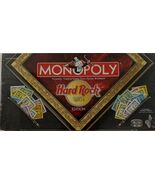 Vintage Monopoly Hard Rock Cafe Edition 2002 Board Game Hasbro Sealed - $58.88