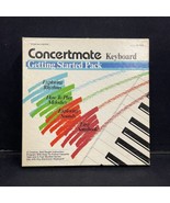 Concertmate Radio Shack Keyboard Getting Started Pack Cassette And 4 Boo... - $17.99