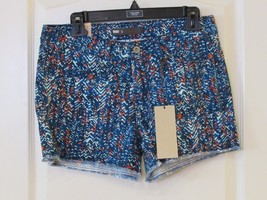 Levi&#39;s Fray Hem Shorts Multi-color Women&#39;s Sz 8-14 NWT MSRP$44 - $18.69