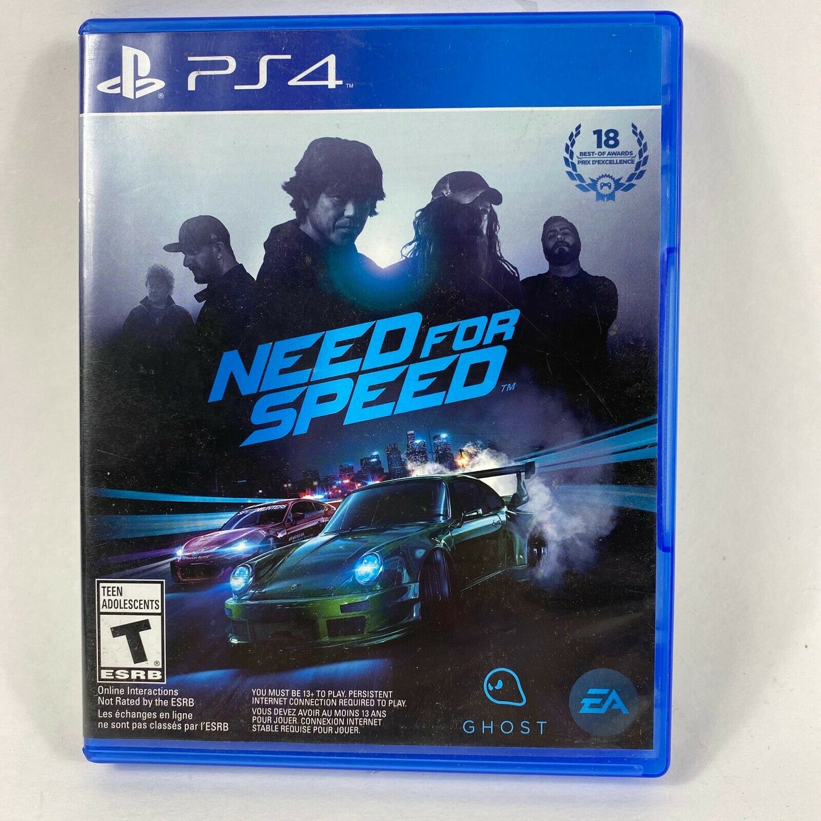 Primary image for PS4 Need for Speed - Sony PlayStation 4 Game Disc in Very Good Cond. NO MANUAL
