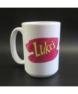 Gilmore Girls Lukes Diner Mug Red Logo TV Show Coffee Cup Made In Thailand - $19.77