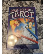 NEW COLOR YOUR OWN TAROT 78 CARD DECK BOOK AND 6 COLORED PENCILS ROSESIDE - €33,99 EUR