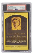 Burleigh Grimes Signed 4x6 Pittsburgh Pirates HOF Plaque Card PSA/DNA 85... - $48.49
