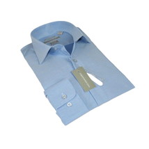 Men's Dress Shirt Christopher Lena 100% Cotton Wrinkle Free C507WS0R Blue image 2