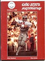 Ohio State vs Northwestern Football Program 10-6-1979 - £40.87 GBP