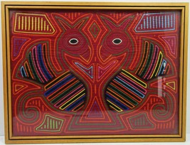 Native American Hand Crafted Fabric Art - £39.92 GBP