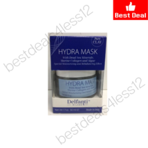 Delfanti Milano Hydra Mask w/ Dead Sea Minerals Marine Collagen Algae 1.7 oz - £15.50 GBP