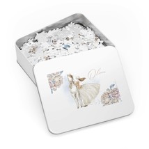 Jigsaw Puzzle in Tin, Western, Just a Girl Who Loves Horses, Personalised/Non-Pe - £27.76 GBP+