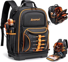 AUROPEAK 73 Pockets Tool Backpack Heavy Duty for Electrician Construction - $66.50