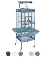 18 in. x 18 in. x 57 in. Wrought Iron Select Cage - Sage - £241.71 GBP