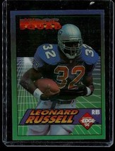 Vintage 1994 Collectors Edge Boss Football Card #10 Leonard Russell Broncos - £6.63 GBP