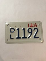 Utah Dealer Motorcycle License Plate # DL 1192 - $150.47