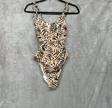 SHADE &amp; SHORE Size Small Women&#39;s Swimsuit Double Strap Tie Back Monokini... - $22.99