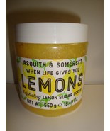 New Asquith &amp; Somerset Body Sugar Scrub 19.4 oz Jar - Lemon - £21.94 GBP