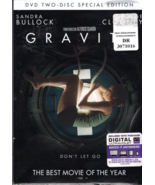 Gravity DVD 2 Disc Set / Sandra Bullock / Ships free Same Day with Tracking - $5.89