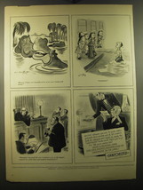 1950 Cluett, Peabody & Co Sanforized Fabric Ad - cartoons by: Ed Nofziger, Steig - £14.61 GBP