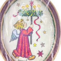 Paragon Hummel Needlepoint Stitchery Holiday Angel Kit 6531 Wreath of Ca... - $407.66 MXN