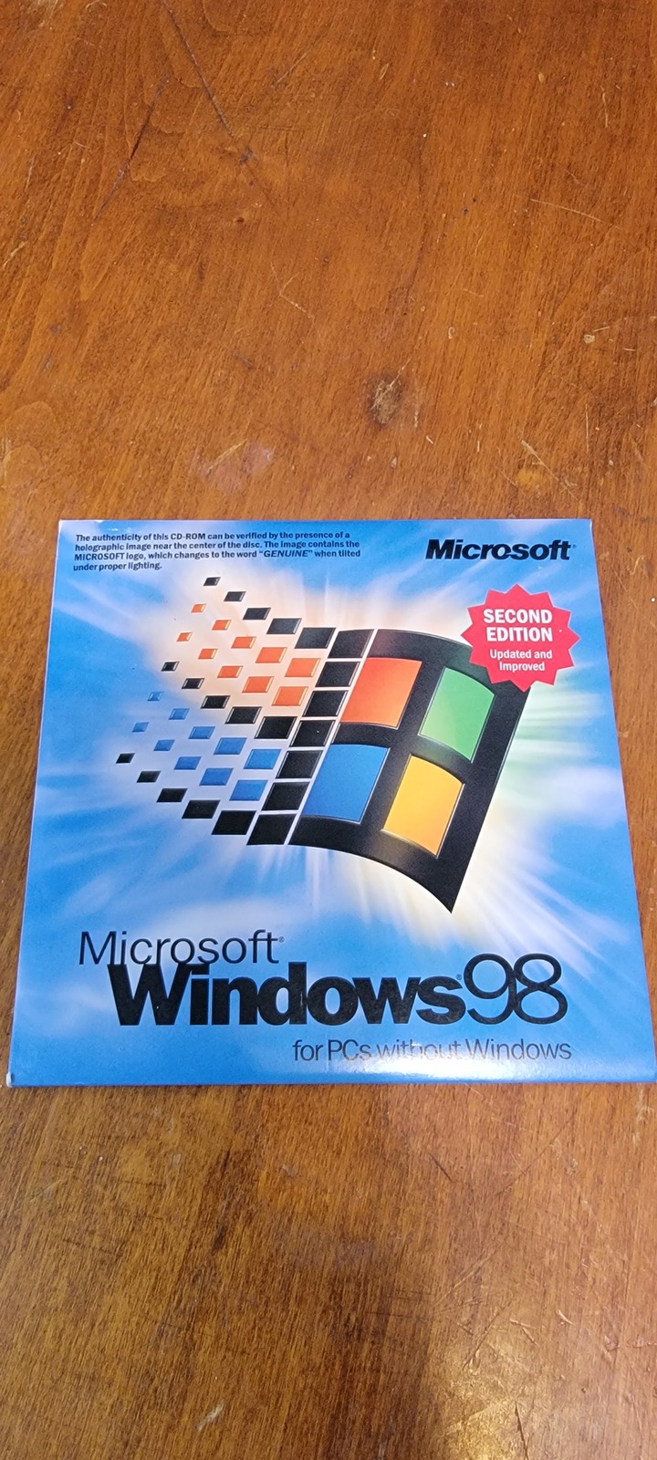 Microsoft Windows 98 Full Disk Second Edition with product key - $40.00