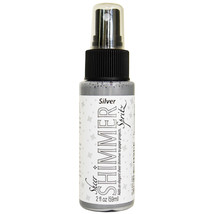 Sheer Shimmer Spritz Spray 2oz-Silver - £10.83 GBP