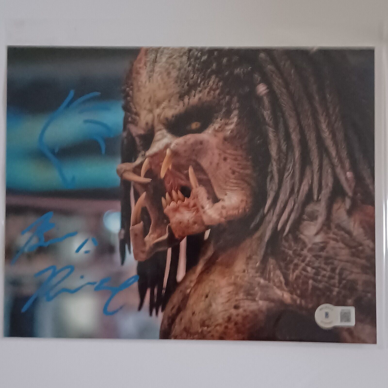 Brian Prince Signed Autographed Auto Predator 8x10 Beckett BAS Sticker only - $82.98