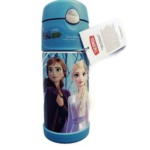 Frozen Thermos 12oz Stainless Steel Beverage Bottle Anna Elsa Olaf Froze... - £12.88 GBP