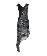 Just Cavalli by Roberto Cavalli Midi Zebra  Print Dress $882, Sz 42 Ital... - $3,422.58 MXN