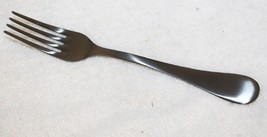 Mepra Brescia Oro Nero Ice 8.25&quot; Black Dinner Fork ~ Salesman Sample New... - $944.61 MXN