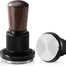 Bincoo 58mm Espresso Tamper, 30lb Ripple Base, Walnut Handle, Barista Tool - $762.78 MXN
