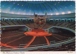 Postcard Auditorium Conference Chamber Independence Missouri - $3.95