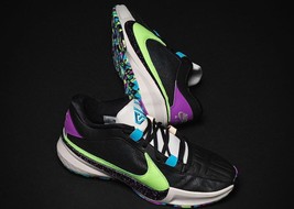 new NIKE Giannis ZOOM FREAK 5 Basketball Shoes Men&#39;s 7.5 8.5 10 black green gym - £55.86 GBP