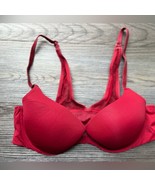 Victoria&#39;s Secret Red 34 C bra - $475.17 MXN