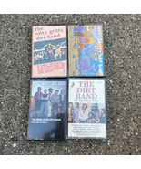 The Nitty Gritty Dirt Band 4 Cassette Lot, Plain Dirt, The Real, Hold On... - £13.71 GBP