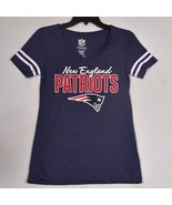 New England Patriots Women&#39;s NFL Team Apparel Tee Shirt Size XS V Neck - £8.84 GBP