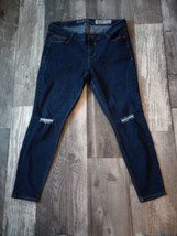 Rocks &amp; Indigo Women&#39;s Size 20 Destressed Blue Jeans - £11.18 GBP